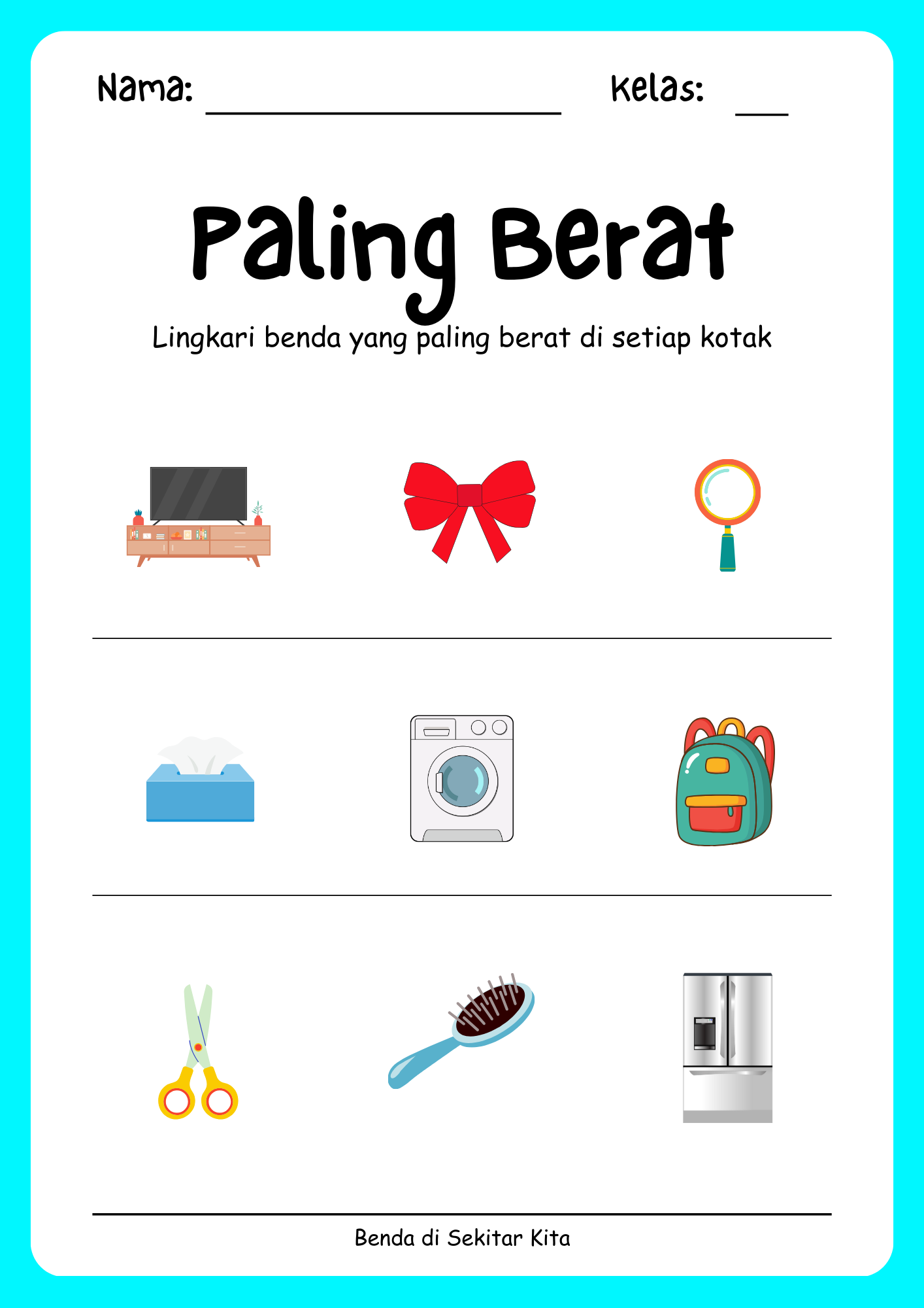 2000+ Halaman Work Sheet dan Colouring Book Untuk Anak - Gambar 3